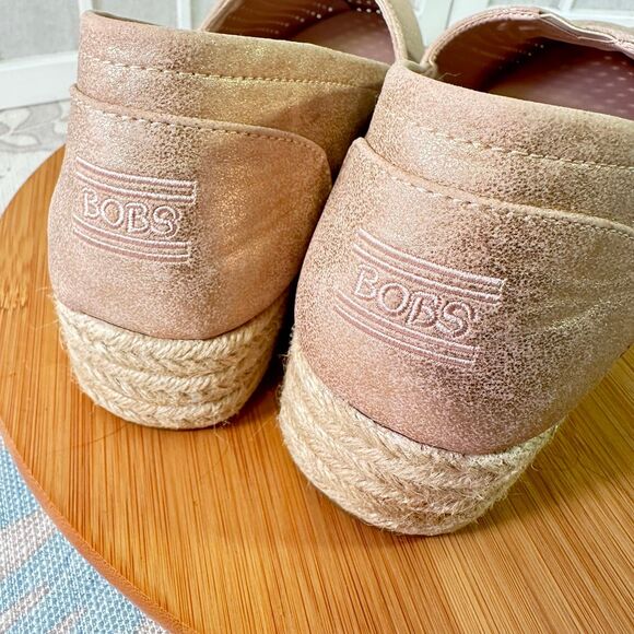 Bobs by Skechers Memory Foam Flats Slip On Shoes - Picture 13 of 13